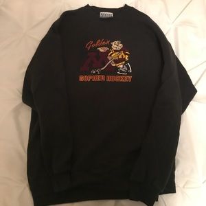 Tops - Black Gopher Hockey Crewneck size L Tops - Black Gopher Hockey Crewneck size L